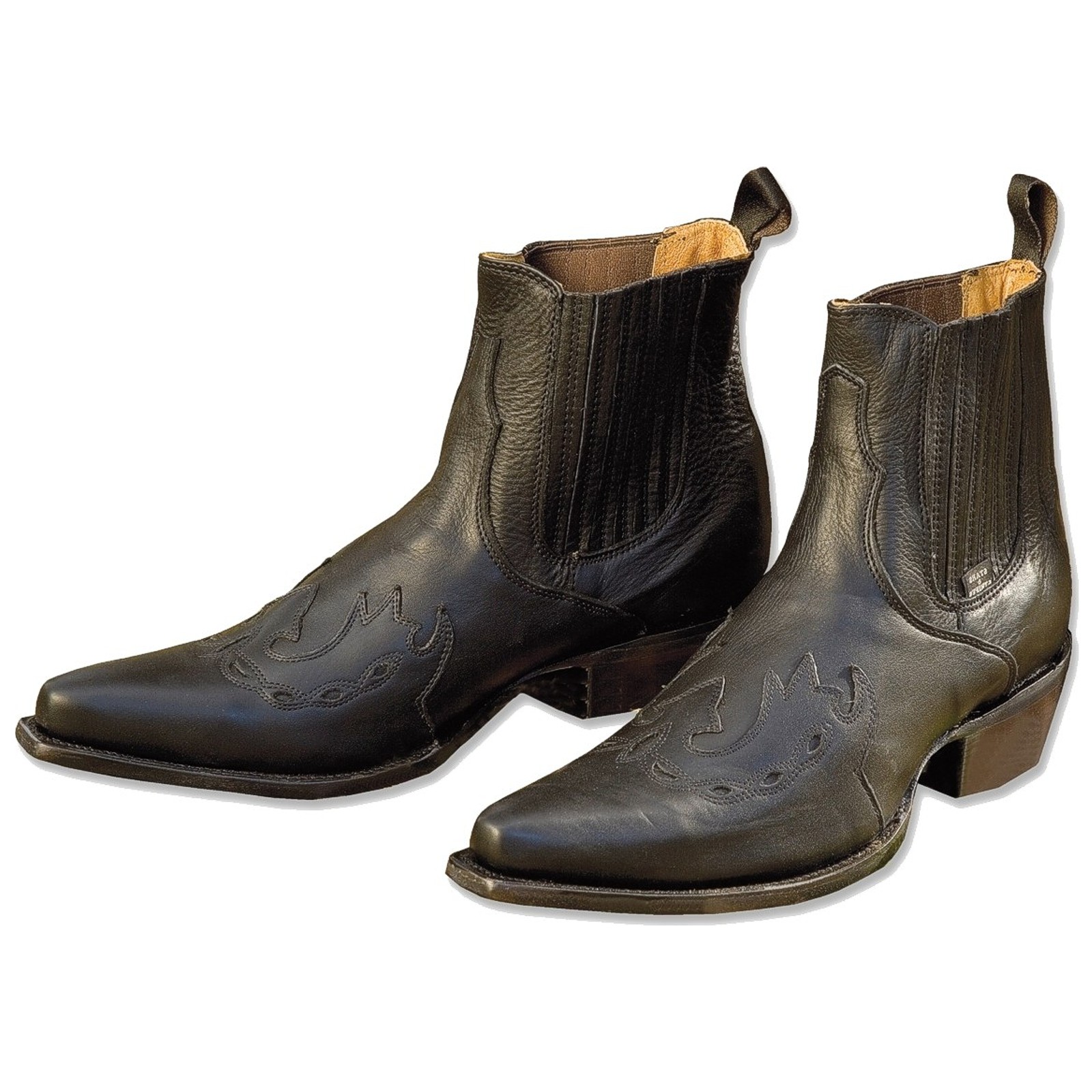 Stars & Stripes Herren Damen Western Stiefelette »WB-08« Schwarz