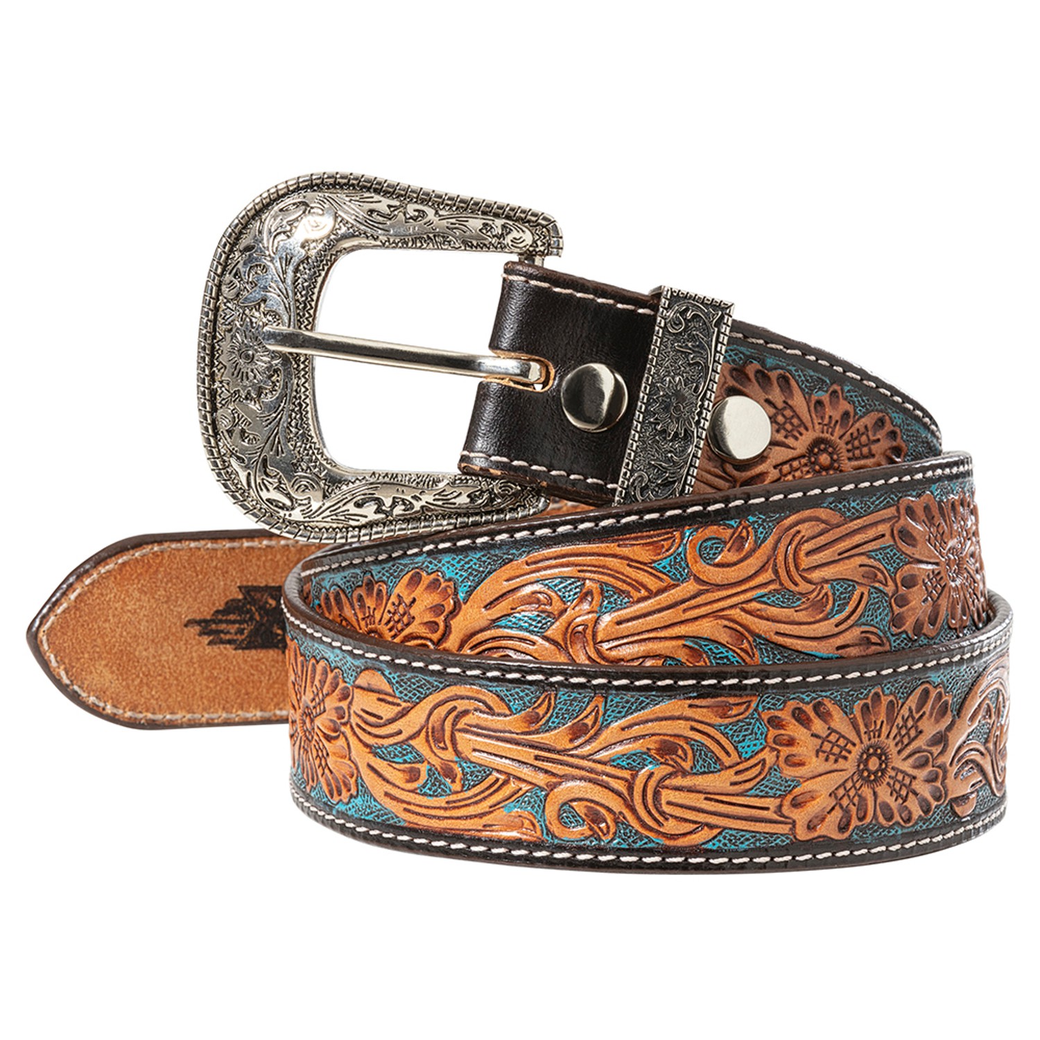 Stars & Stripes Westerngürtel Leder »WG-304«