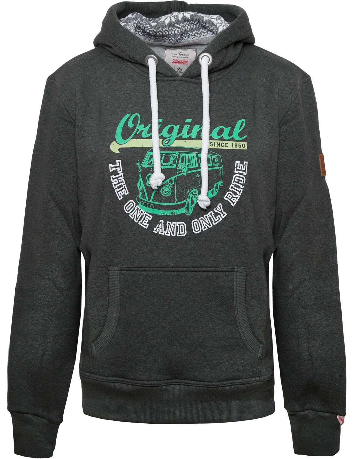 Herren Hoodie VW Bulli »ORIGINAL RIDE« Grau