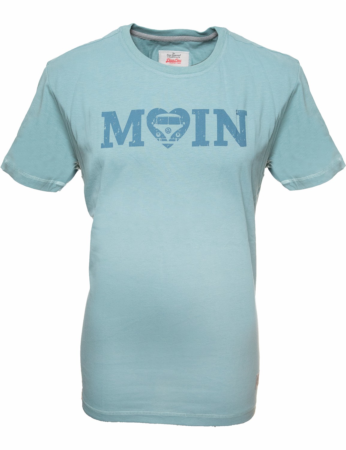 Herren T-Shirt VW Bulli »Moin« Blau