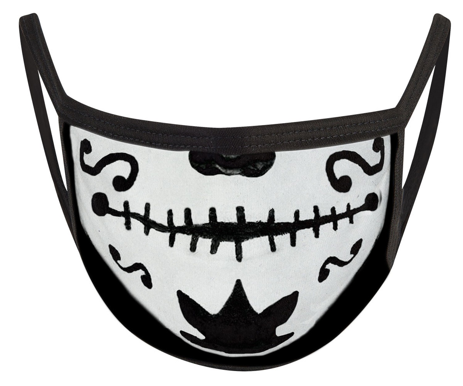 Mund Nasen Maske 2lagig »Catrina Skull«