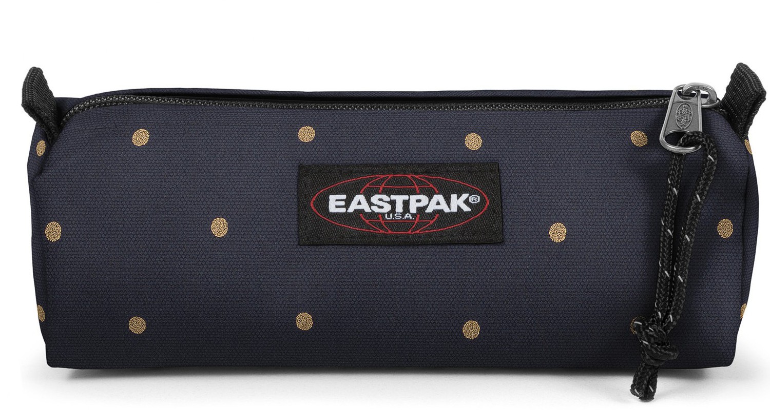 Eastpak Schlampermäppchen »Benchmark« Dots Marine Gold