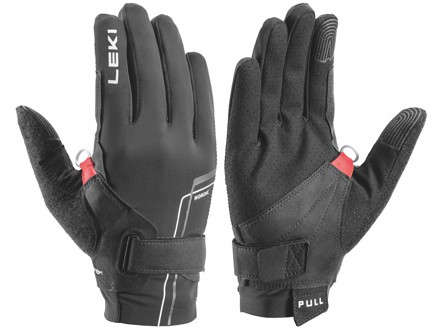 LEKI Handschuhe »Nordic Move Shark« Schwarz Weiß