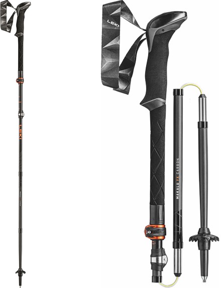 LEKI Trekkingstöcke Faltstöcke Wanderstöcke »Makalu FX Carbon«