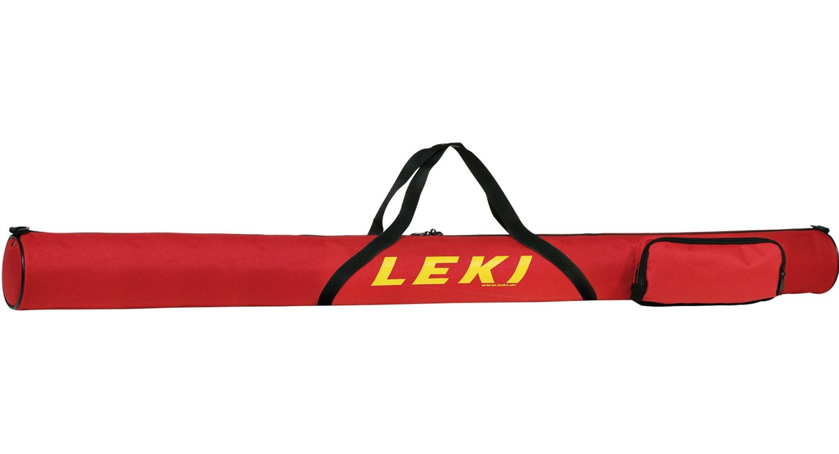 LEKI Trainer Stocktasche Pole Bag Rot für 2 Paar Stöcke