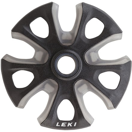 LEKI Tourenteller »Big Mountain Basket« Ø 95mm Schwarz Grau (1 Paar)