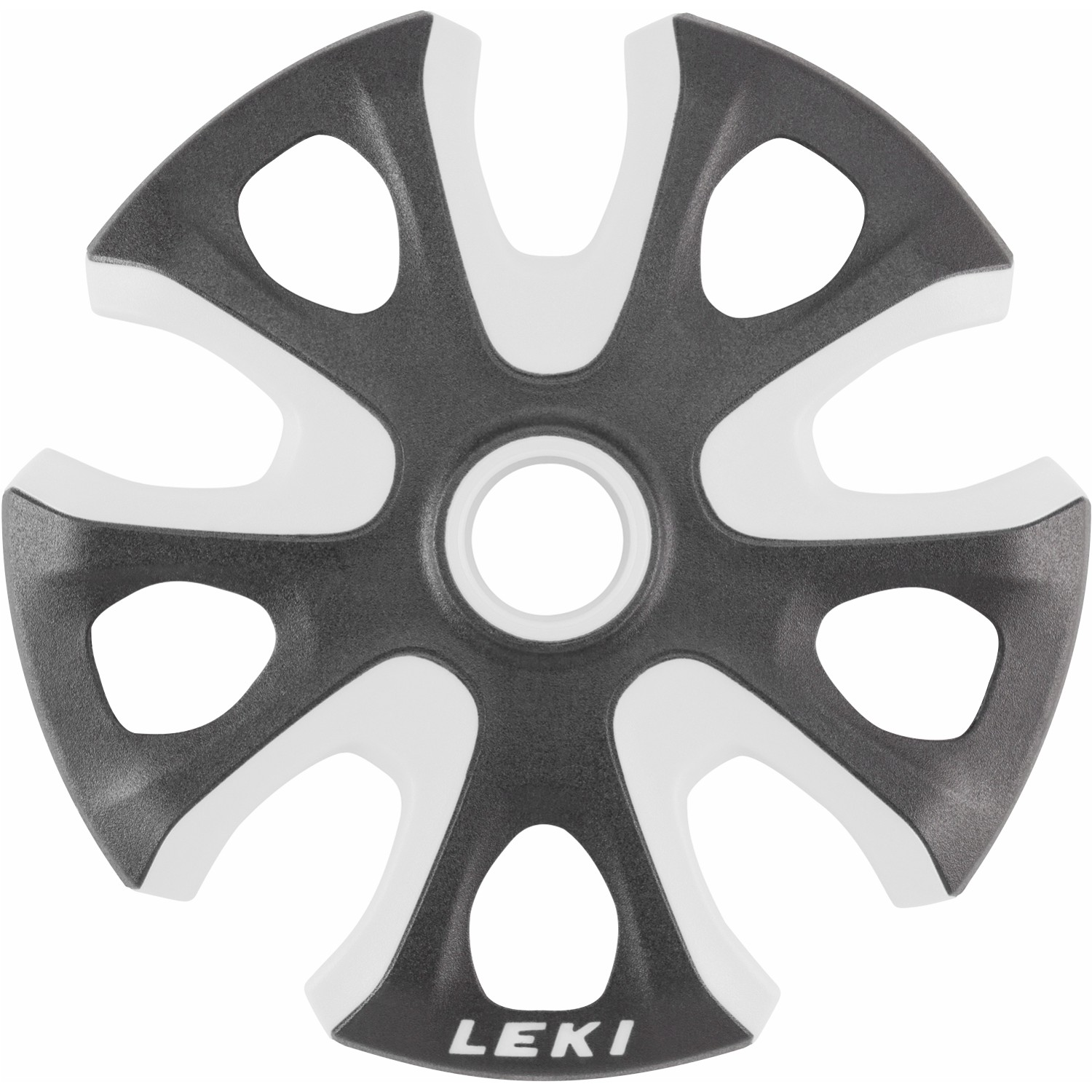 LEKI Tourenteller »Big Mountain Basket« Ø 95mm Weiß-Schwarz (1 Paar)