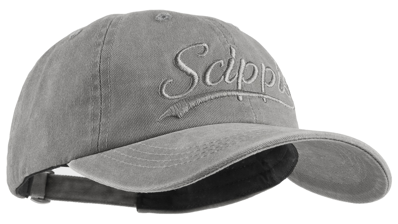 Scippis Baseball-Cap »Scippis Schriftzug« Grau