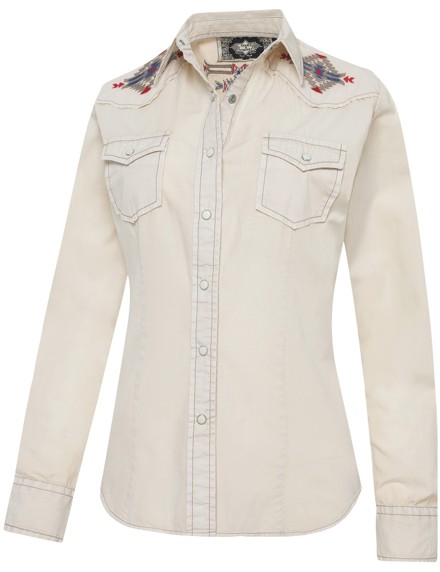 Stars & Stripes Damen Westernbluse »BETTY«