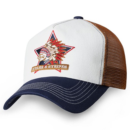 Stars & Stripes Basecap Truckercap Cap »Indian«