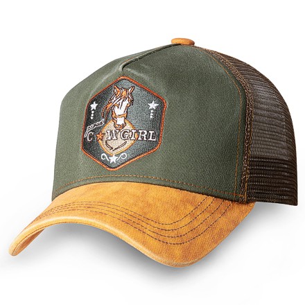 Stars & Stripes Basecap Truckercap Cap »Proud Cowgirl«