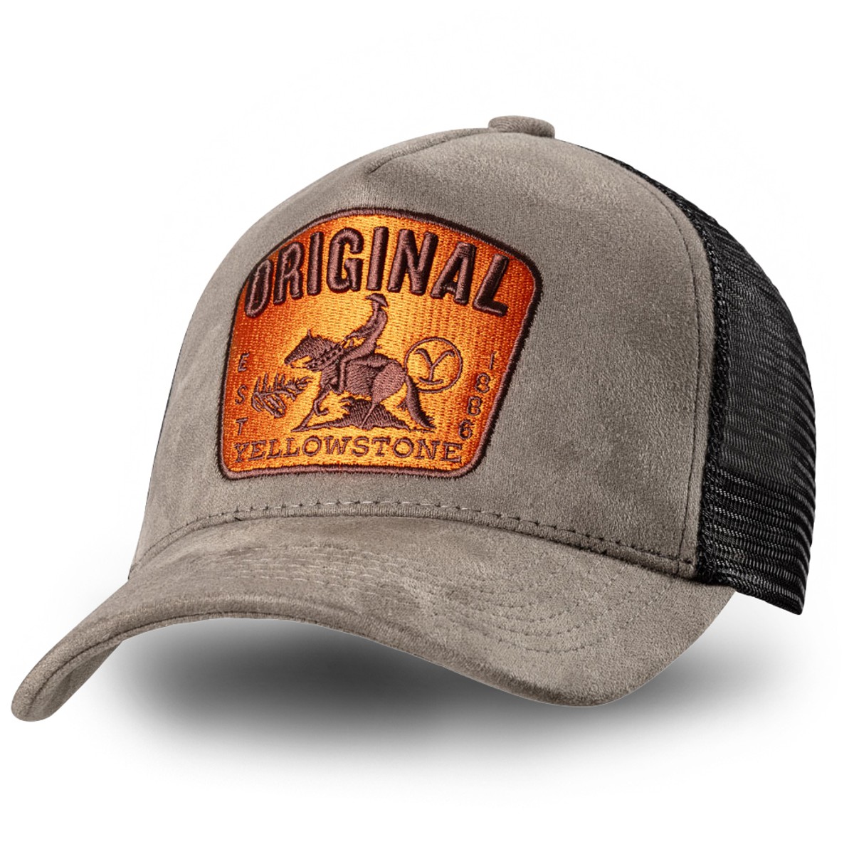 Stars & Stripes Basecap Truckercap Cap »YELLOWSTONE 08«