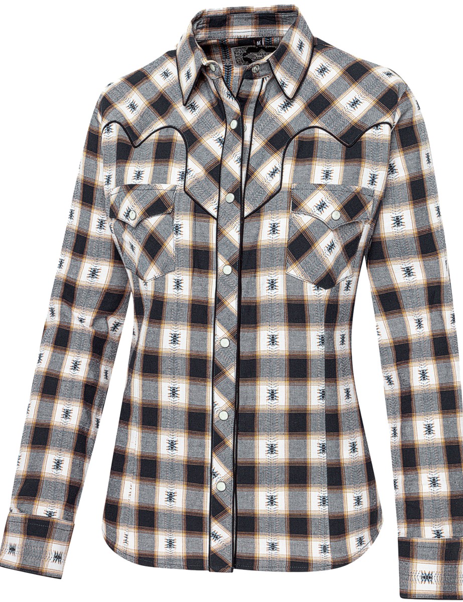 Stars & Stripes Damen Westernbluse »CASSIDY«