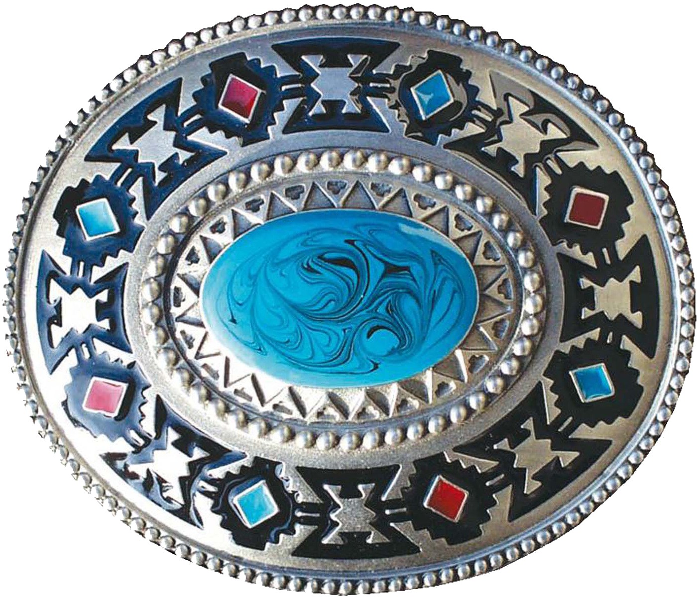 Stars & Stripes Gürtelschnalle »GS-416« Aztekenmuster