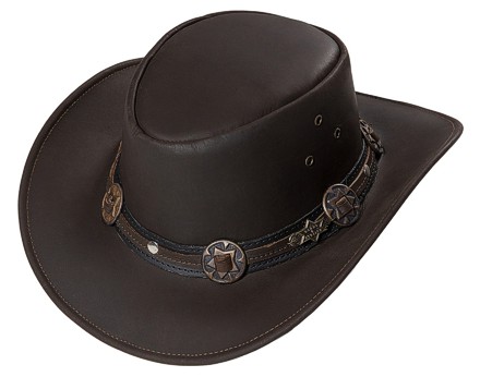 Stars & Stripes Lederhut »Huck«