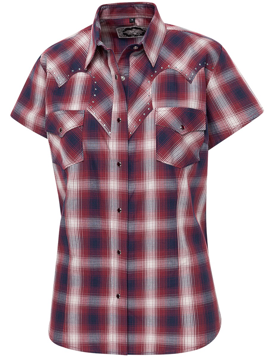 Stars & Stripes Damen Westernbluse »SHELBY«