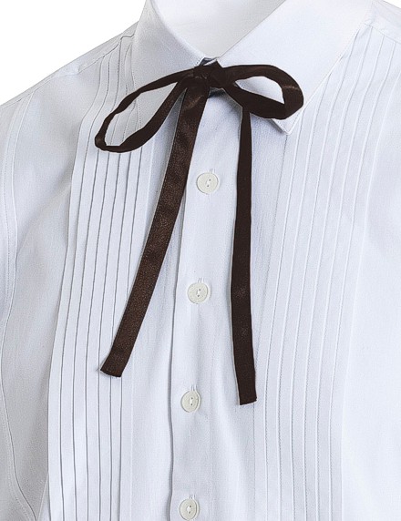 Stars & Stripes Westerntie »T-04« Braun
