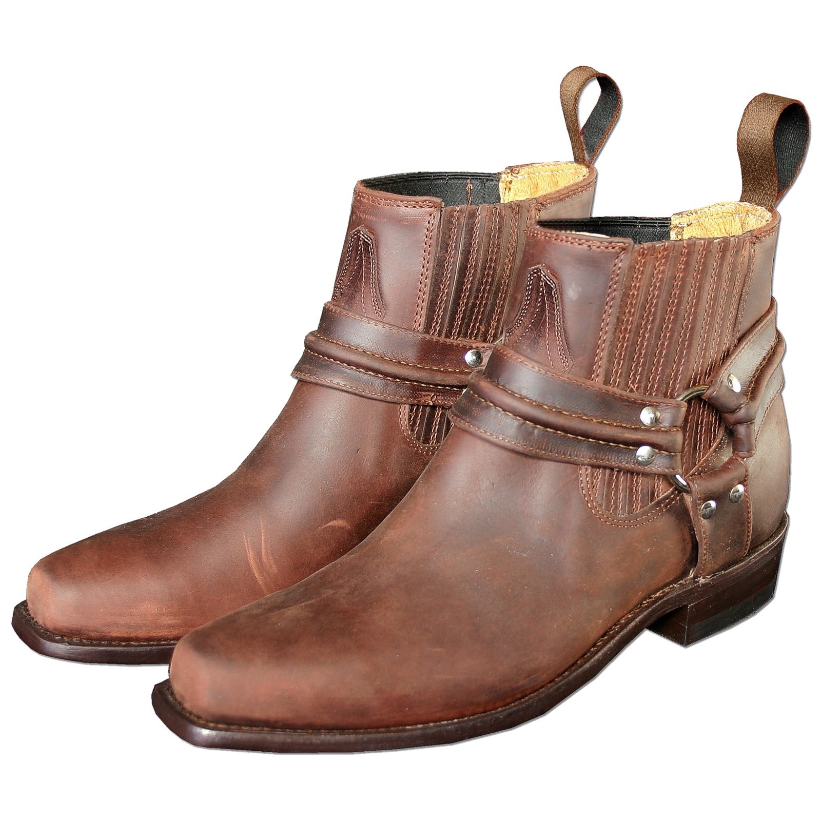 Stars & Stripes Herren Damen Western Stiefelette »WB-03« Braun