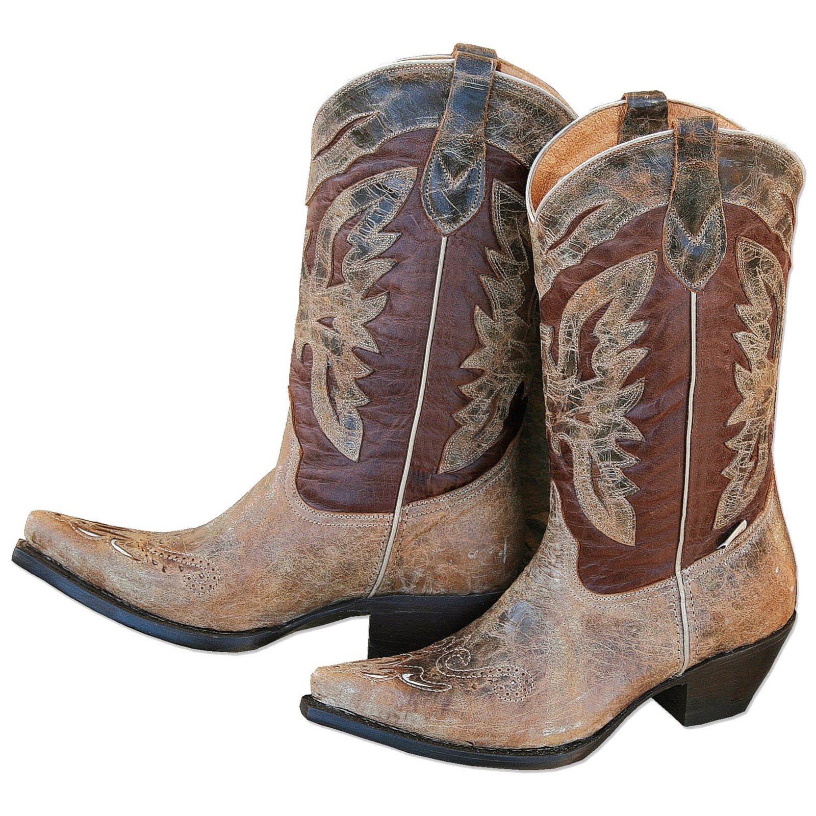 Stars & Stripes Damen Stiefel Western Boots »WBL-24« Braun