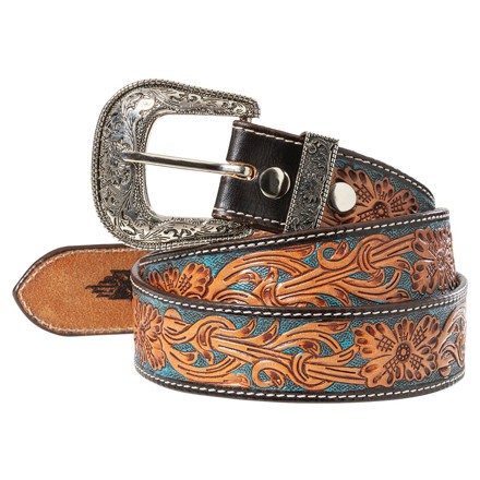 Stars & Stripes Westerngürtel Leder »WG-304«