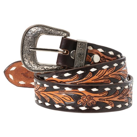 Stars & Stripes Westerngürtel Leder »WG-307«