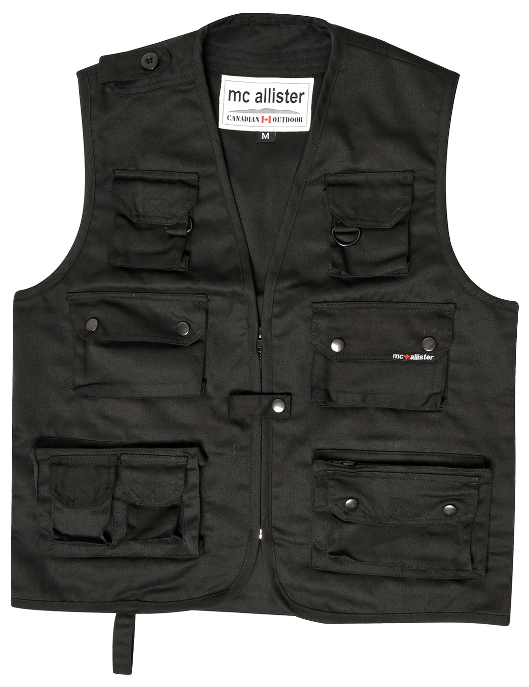 McAllister Canadian Outdoor Weste Schwarz Gr.M