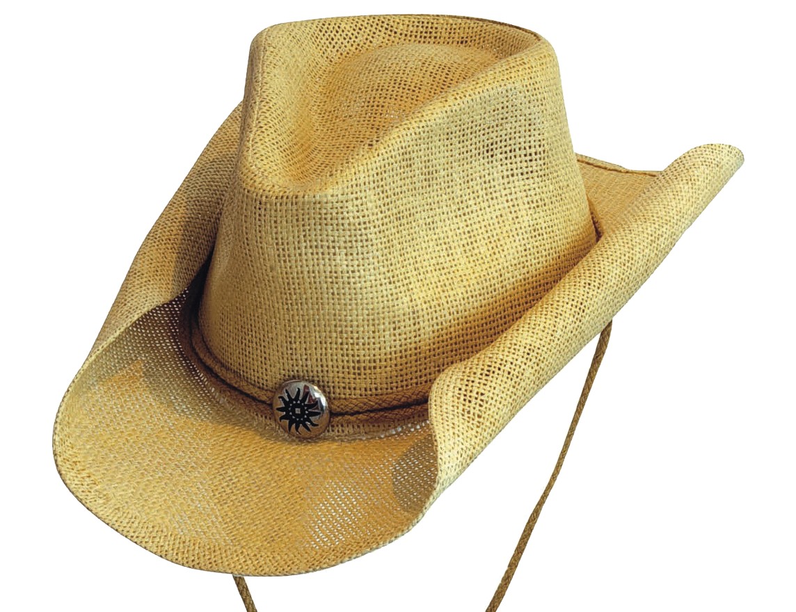 Scippis Strohhut Westernhut Cowboyhut »SUNNY« Beige Gr.S/M