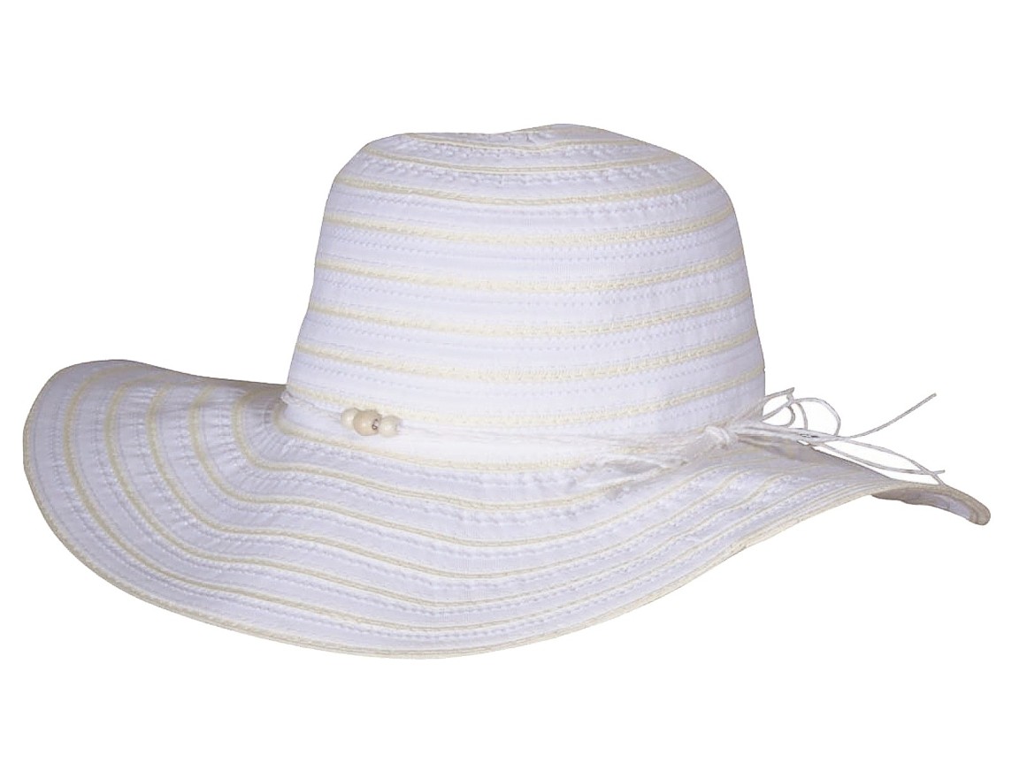 Scippis Beach Sommerhut Sonnenhut »BEHARA« White Yellow Gr.S/M