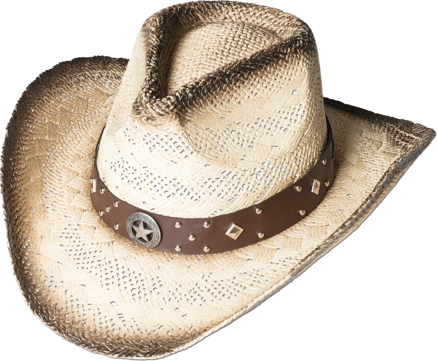Stars & Stripes Strohhut Westernhut Cowboyhut »SANTIAGO« Gr.M
