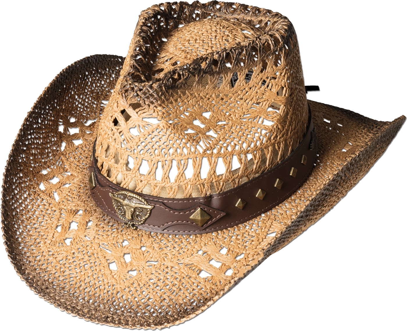 Stars & Stripes Strohhut Westernhut Cowboyhut »SUNSET« Gr.S