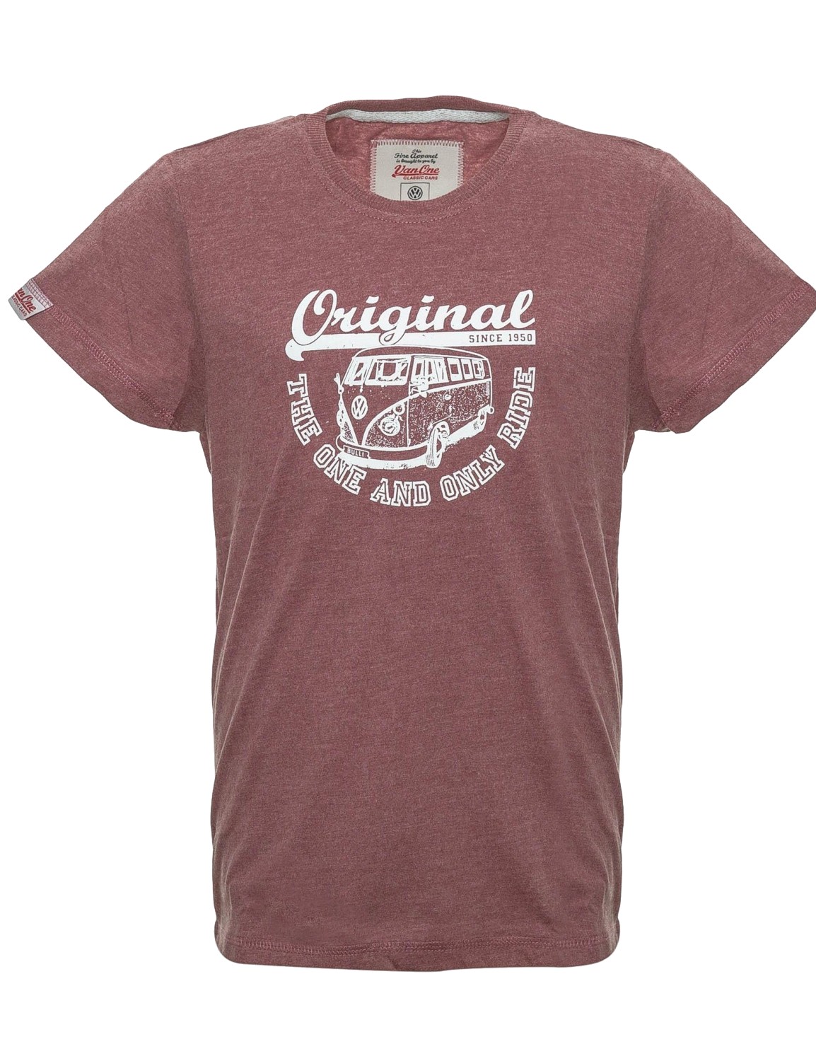 Boys T-Shirt VW Bulli ORIGINAL RIDE New Red / White Gr.110/116